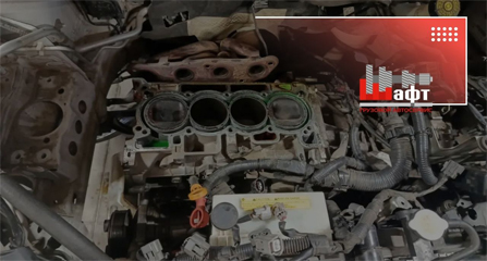 Устранение дымления двигателя на Nissan Tiida