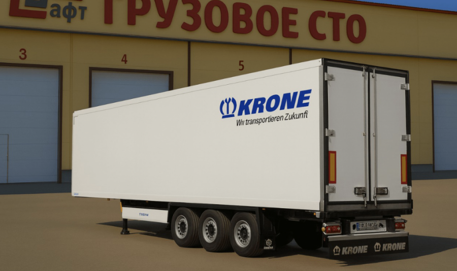 Ремонт полуприцепов Krone