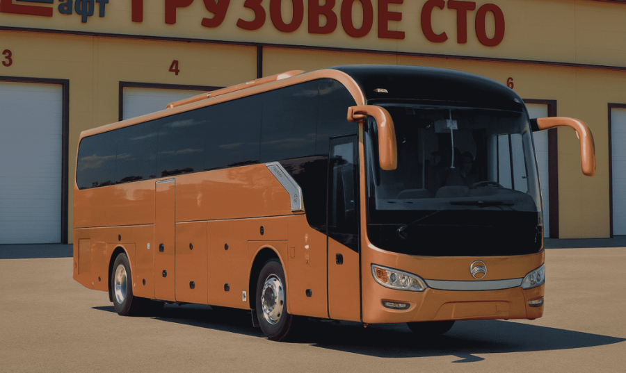 Ремонт автобусов Golden Dragon